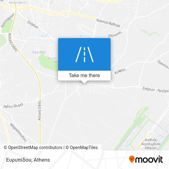 Ευρυπίδου map