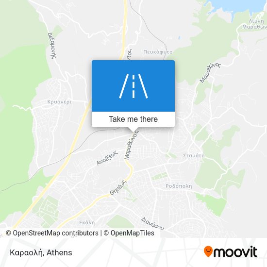 Καραολή map