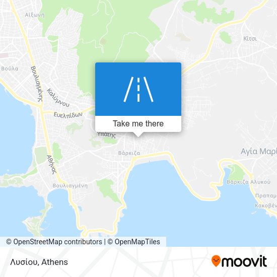 Λυσίου map