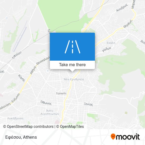 Εφέσου map