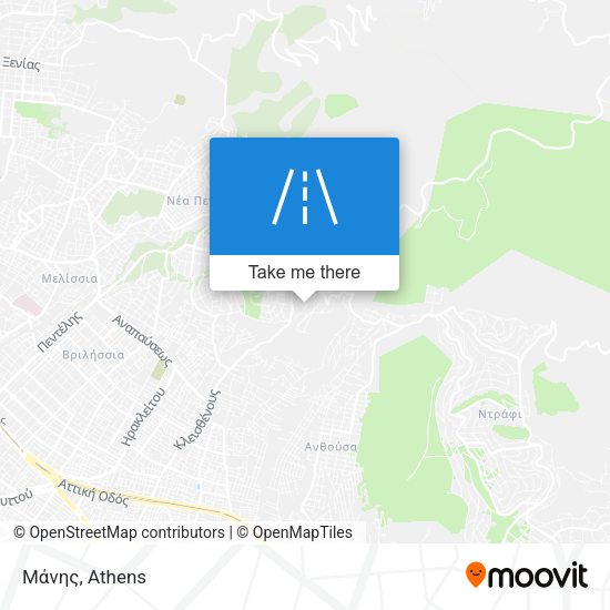Μάνης map