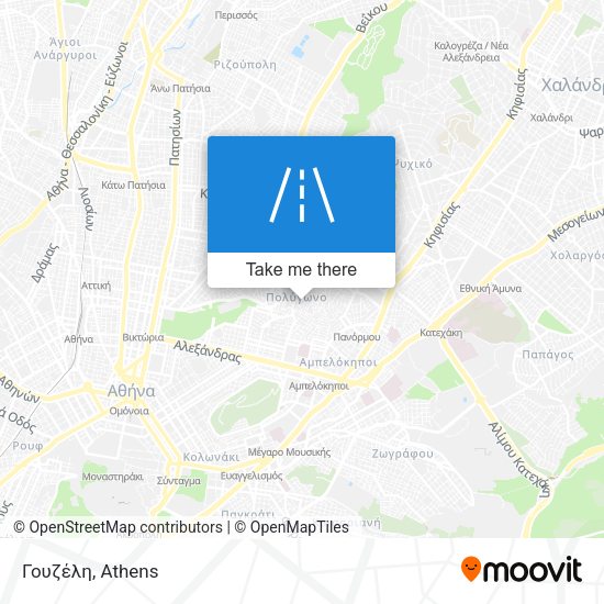 Γουζέλη map