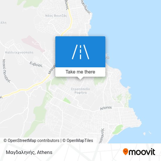 Μαγδαληνής map