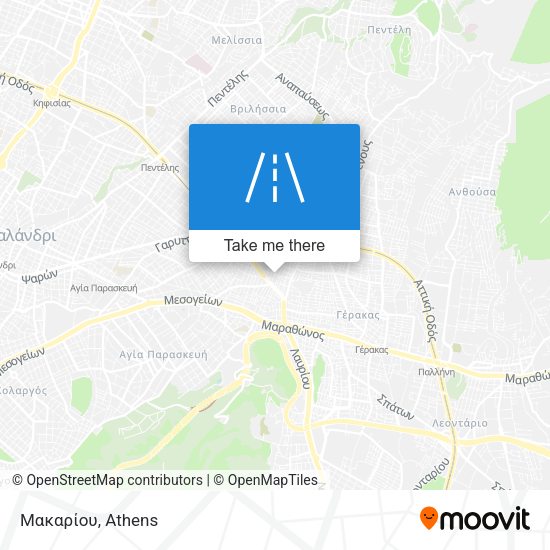 Μακαρίου map