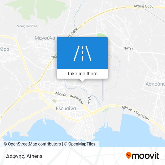 Δάφνης map