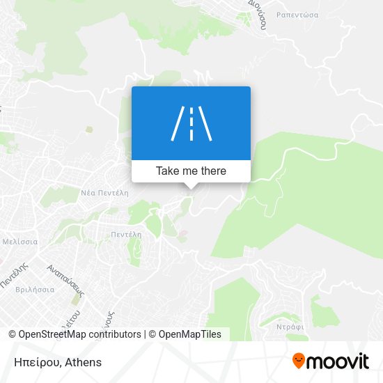 Ηπείρου map