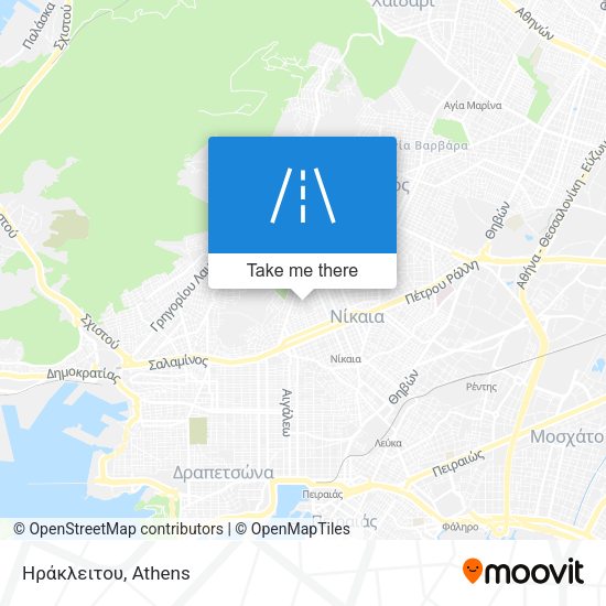 Ηράκλειτου map