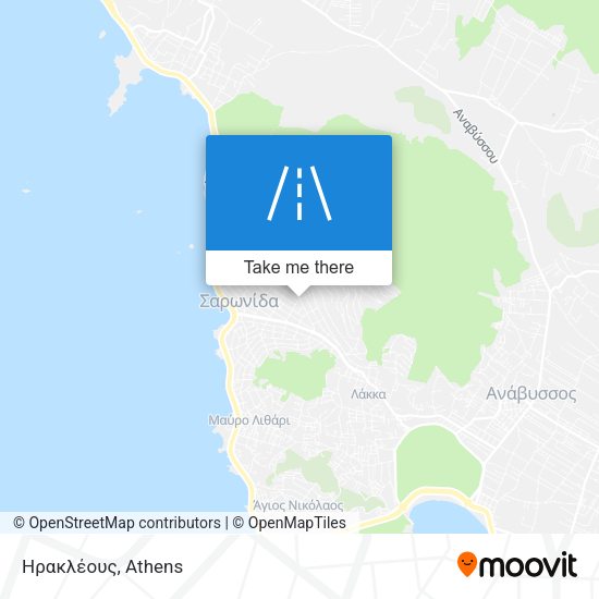 Ηρακλέους map