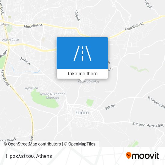 Ηρακλείτου map