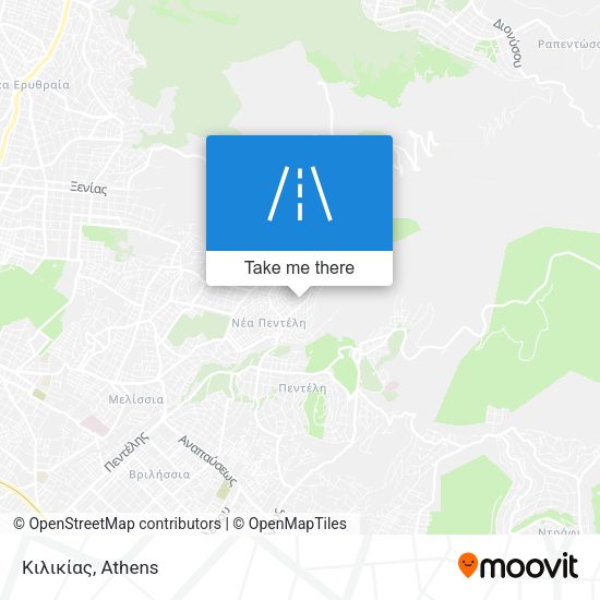Κιλικίας map