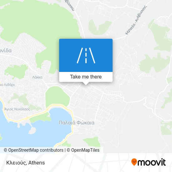 Κλειούς map