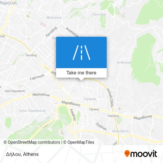 Δήλου map