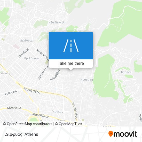 Δίρφυος map