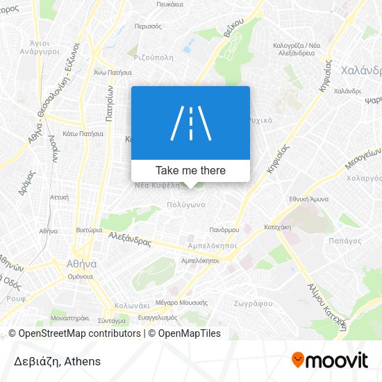 Δεβιάζη map