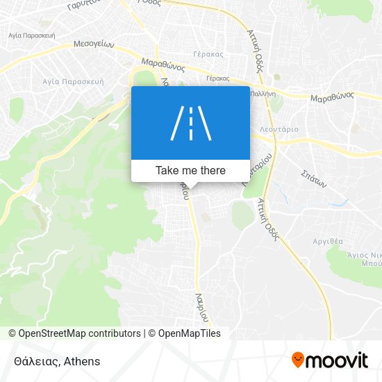 Θάλειας map