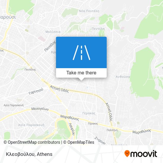 Κλεοβούλου map