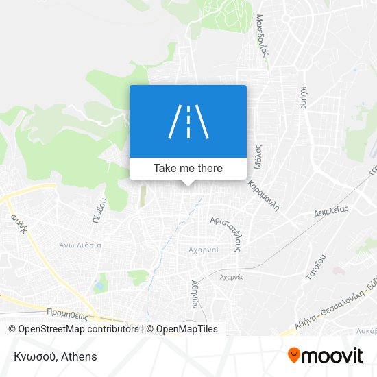 Κνωσού map