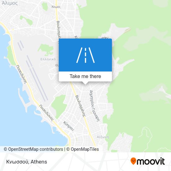 Κνωσσού map