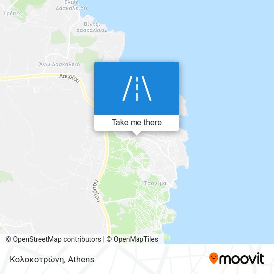 Κολοκοτρώνη map