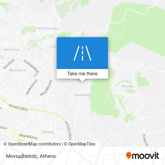 Μονεμβασιάς map