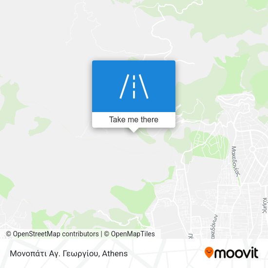 Μονοπάτι Αγ. Γεωργίου map