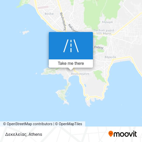 Δεκελείας map
