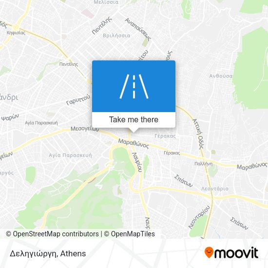Δεληγιώργη map