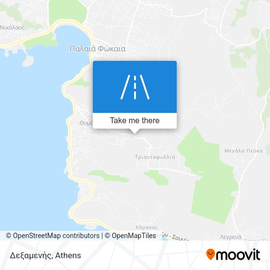Δεξαμενής map