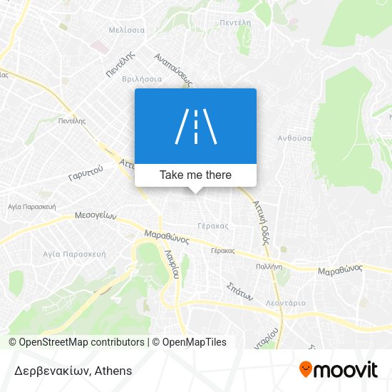 Δερβενακίων map