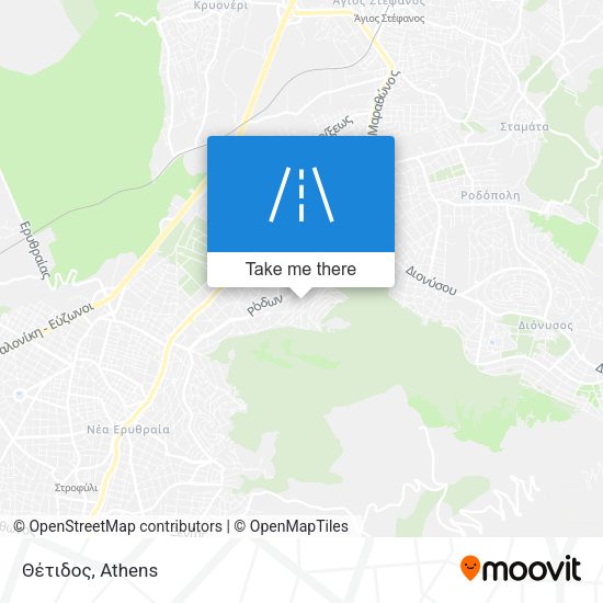 Θέτιδος map