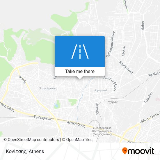 Κονίτσης map