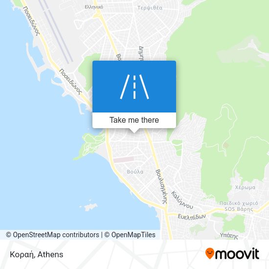 Κοραή map