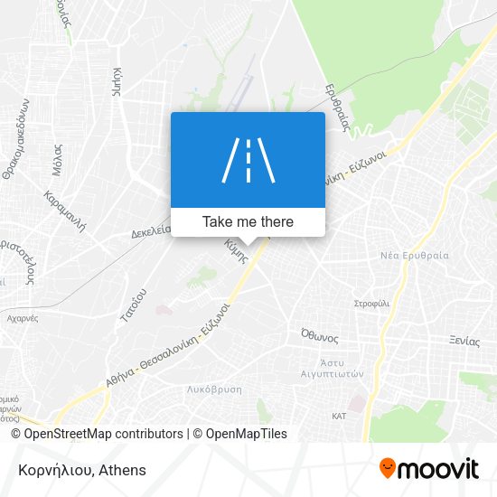 Κορνήλιου map