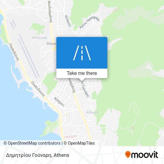 Δημητρίου Γούναρη map