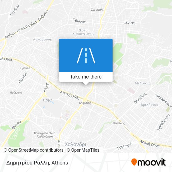 Δημητρίου Ράλλη map
