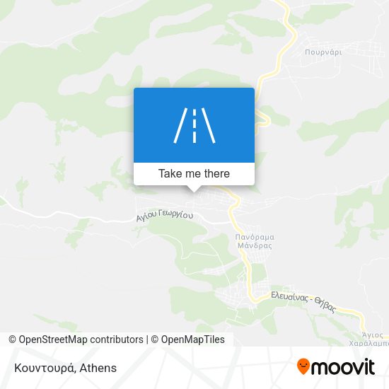 Κουντουρά map