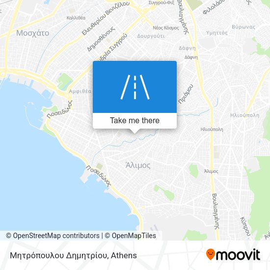 Μητρόπουλου Δημητρίου map