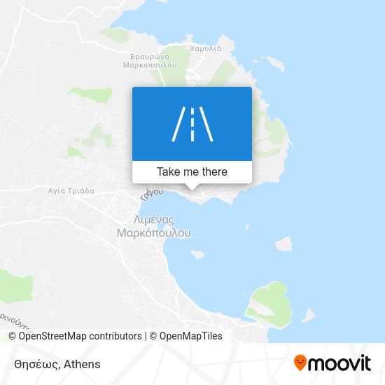 Θησέως map