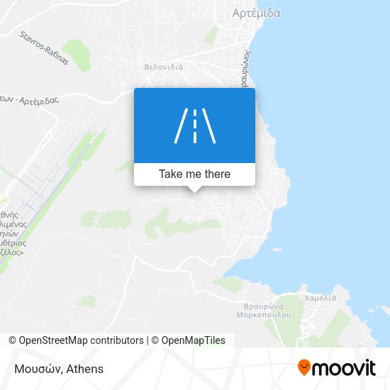 Μουσών map