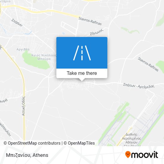Μπιζανίου map
