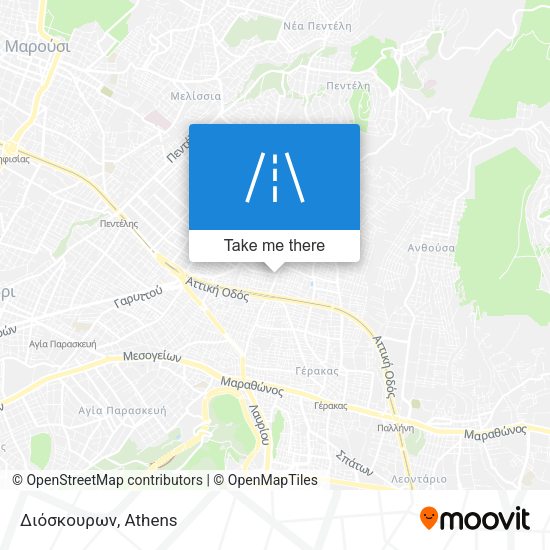 Διόσκουρων map