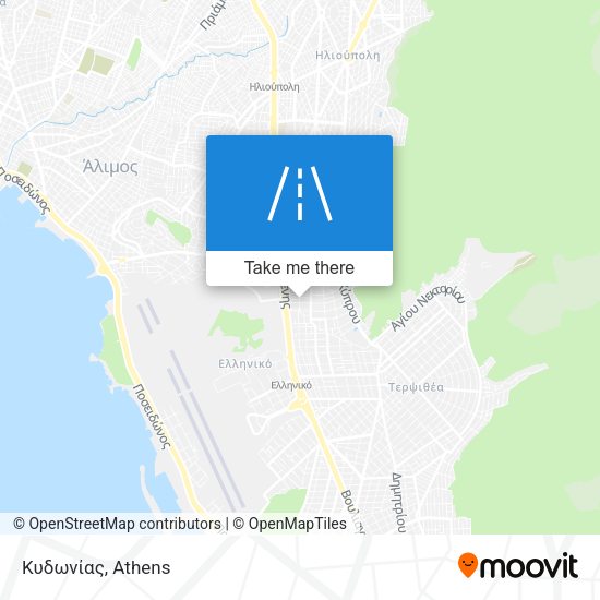 Κυδωνίας map