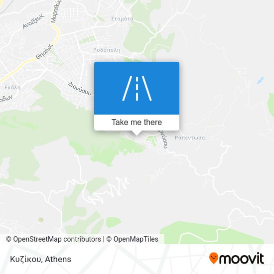 Κυζίκου map
