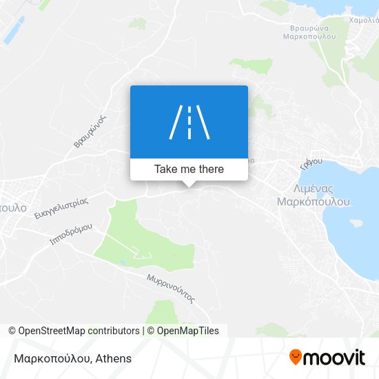 Μαρκοπούλου map
