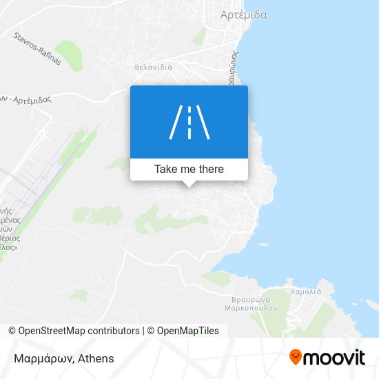 Μαρμάρων map