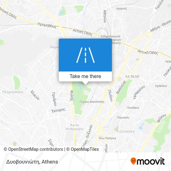 Δυοβουνιώτη map