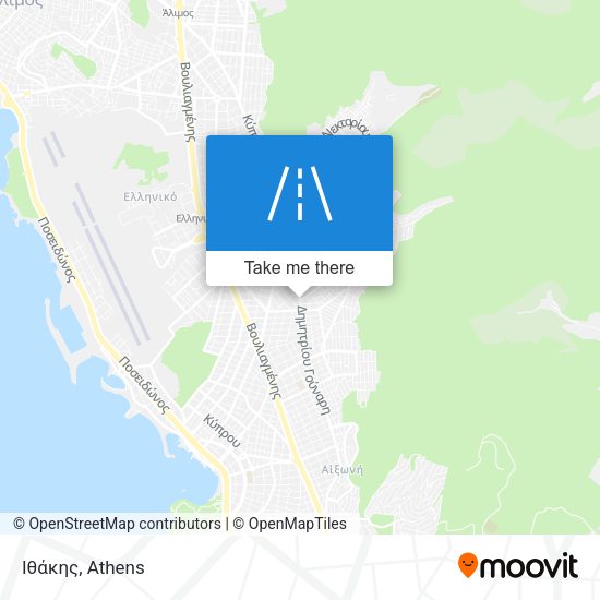Ιθάκης map