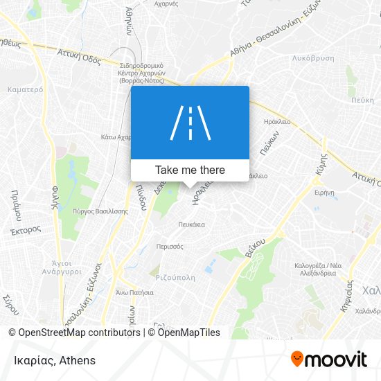 Ικαρίας map