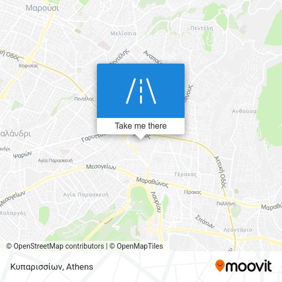 Κυπαρισσίων map