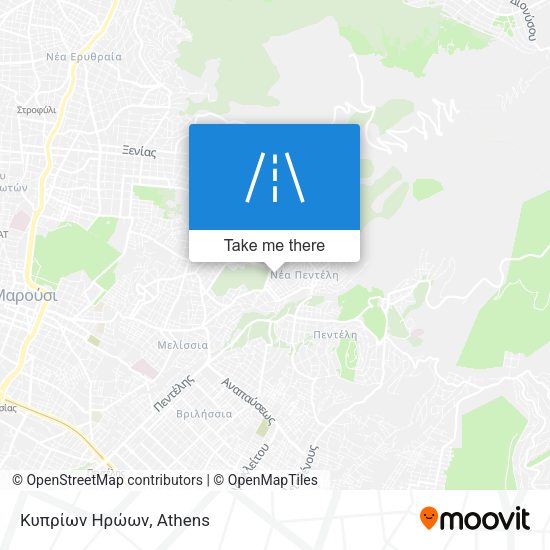 Κυπρίων Ηρώων map